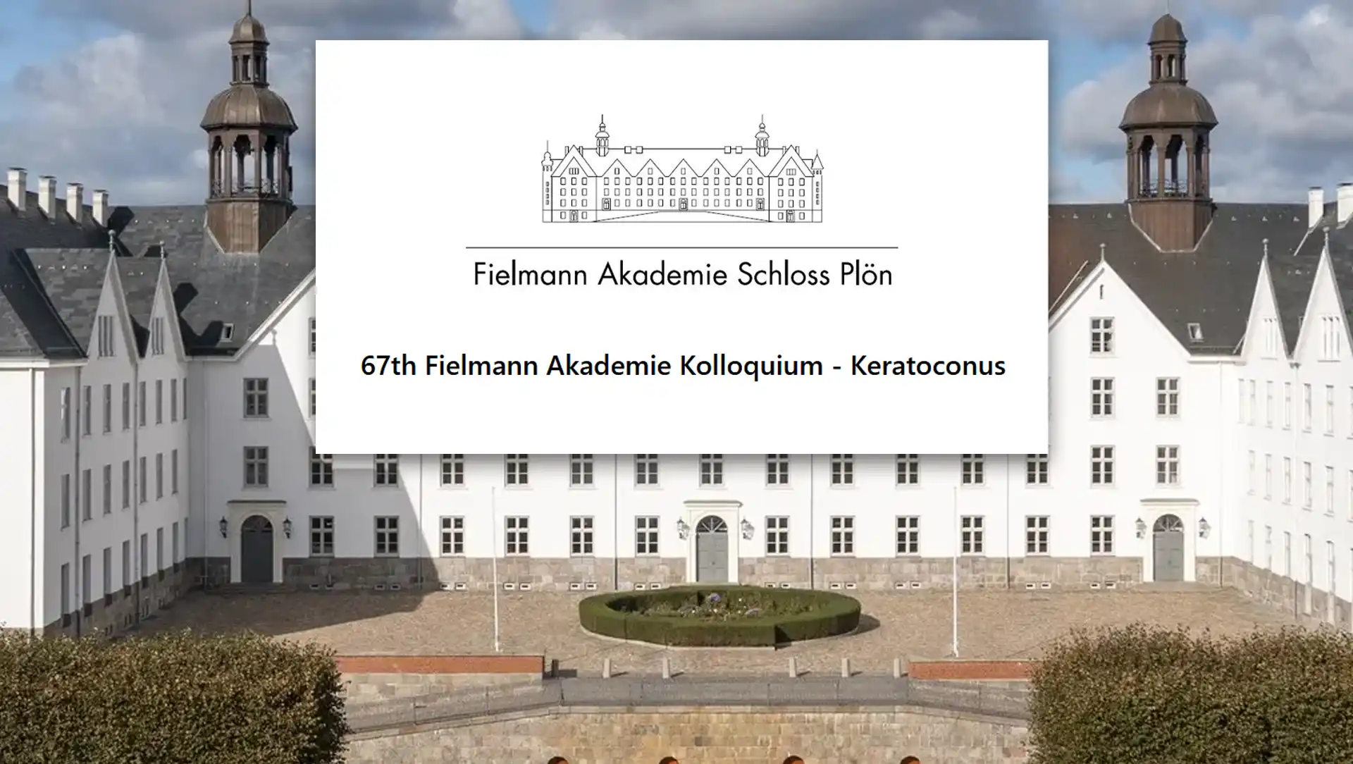 67. Fielmann Kolloquium am 08.10.2025: Fokus auf Keratokonus