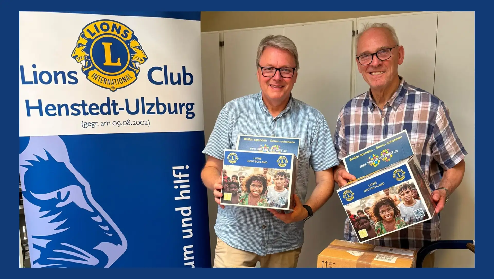 Brillenspenden: Optiker sammelt mit dem Lions Club 1.400 Brillen für Afrika