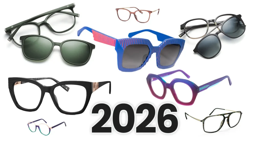 Brillentrends 2026: Neue Impulse für Form, Farbe und Funktion