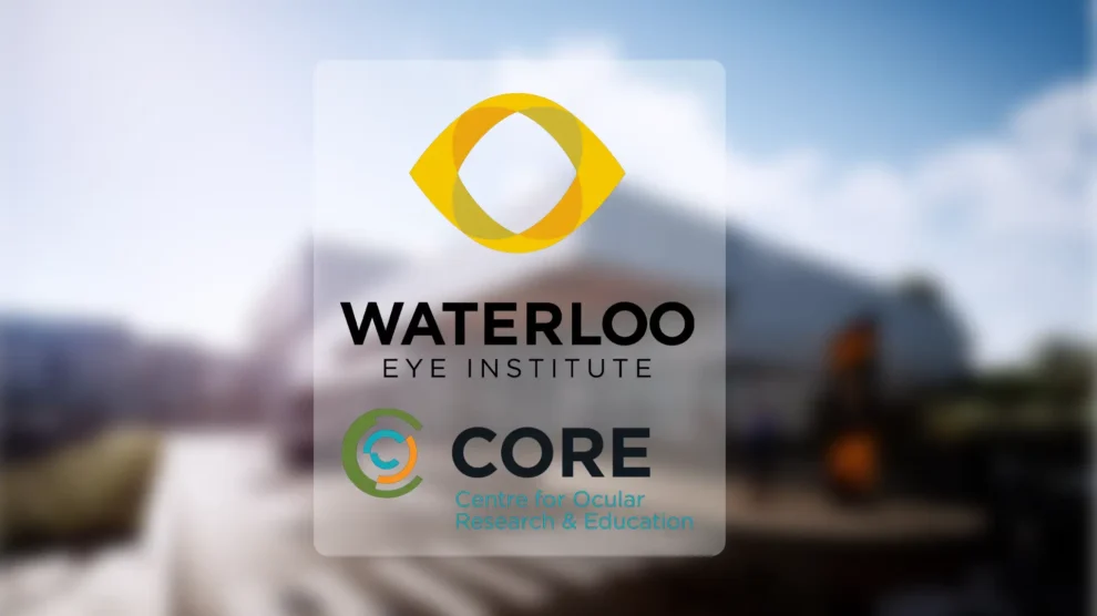 CORE erweitert Forschungsfelder und wird Teil des Waterloo Eye Institute