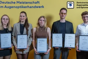 Deutschlands bester Nachwuchs-Augenoptiker 2025: Fin Ronan Poll ausgezeichnet