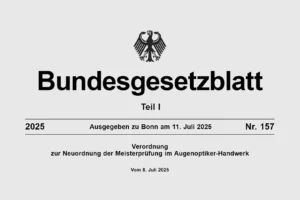 Die neue Meisterprüfungsverordnung (MPVO) in der Augenoptik - Das ändert sich ab 2026