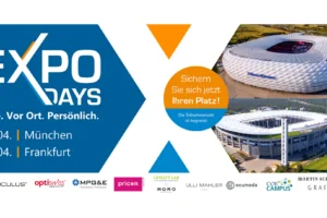 EXPO DAYS 2026 OCULUS bringt Praxiswissen in die Stadien von München und Frankfurt