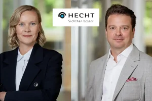 Hecht Contactlinsen stellt Führung um