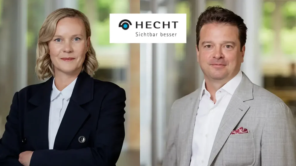 Hecht Contactlinsen stellt Führung um