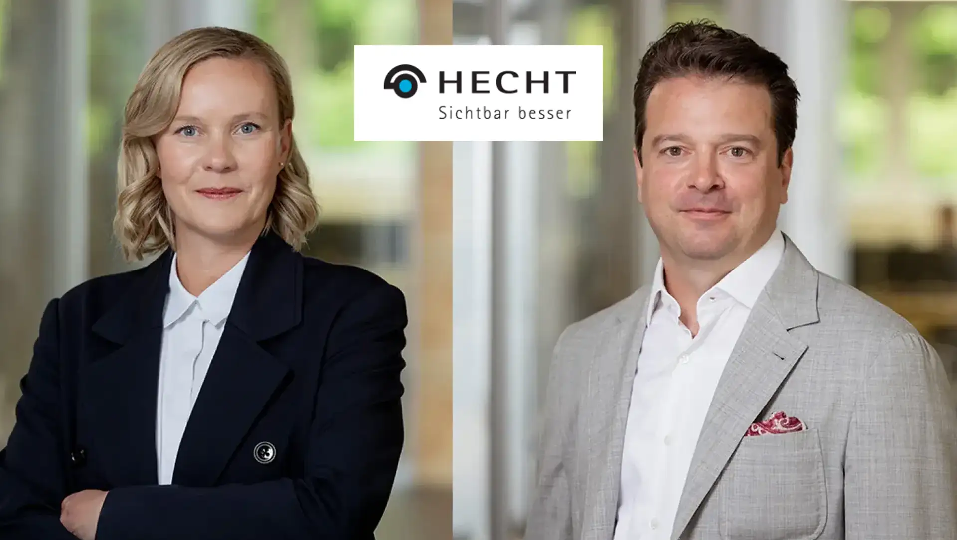 Hecht Contactlinsen stellt Führung um