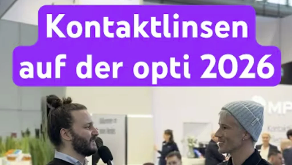 Kontaktlinsen auf der opti 2026 - das waren die Neuheiten auf der TOMORROW VISION