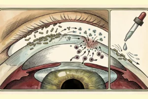 Lebende Augentropfen: Gentechnisch veränderte Bakterien als neuer Therapieansatz für die Hornhaut