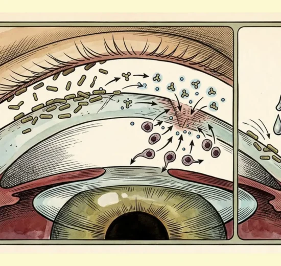 Lebende Augentropfen: Gentechnisch veränderte Bakterien als neuer Therapieansatz für die Hornhaut