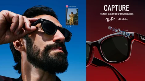 Meta strebt Smart-Brille mit integriertem Display für Oktober 2025 an