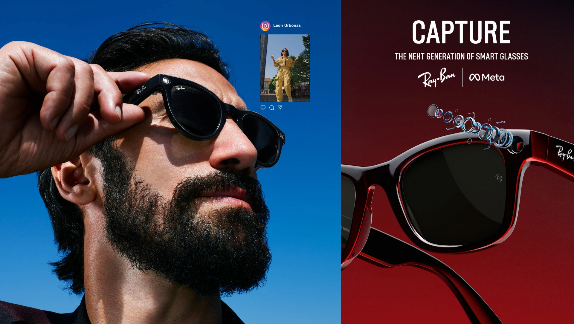 Meta strebt Smart-Brille mit integriertem Display für Oktober 2025 an