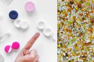 Mikroplastik bei Kontaktlinsen: Externe Materialien könnten größere Partikelquelle sein als die Linse