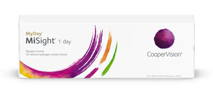 MyDay MiSight 1day CooperVision Kontaktlinsen gegen Myopie