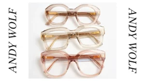 NUDE FRAME EDIT von ANDY WOLF: Transparente und Nude-Brillen für modernes Eyewear-Design