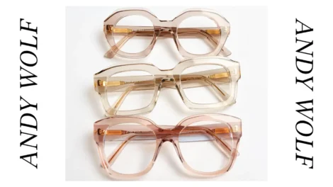 NUDE FRAME EDIT von ANDY WOLF: Transparente und Nude-Brillen für modernes Eyewear-Design
