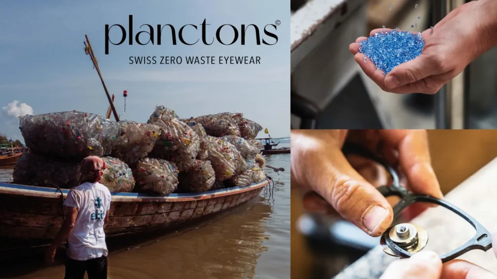 Nachhaltige Brillen Part 5: Planctons verarbeitet Ozeanplastik zu Brillenfassungen