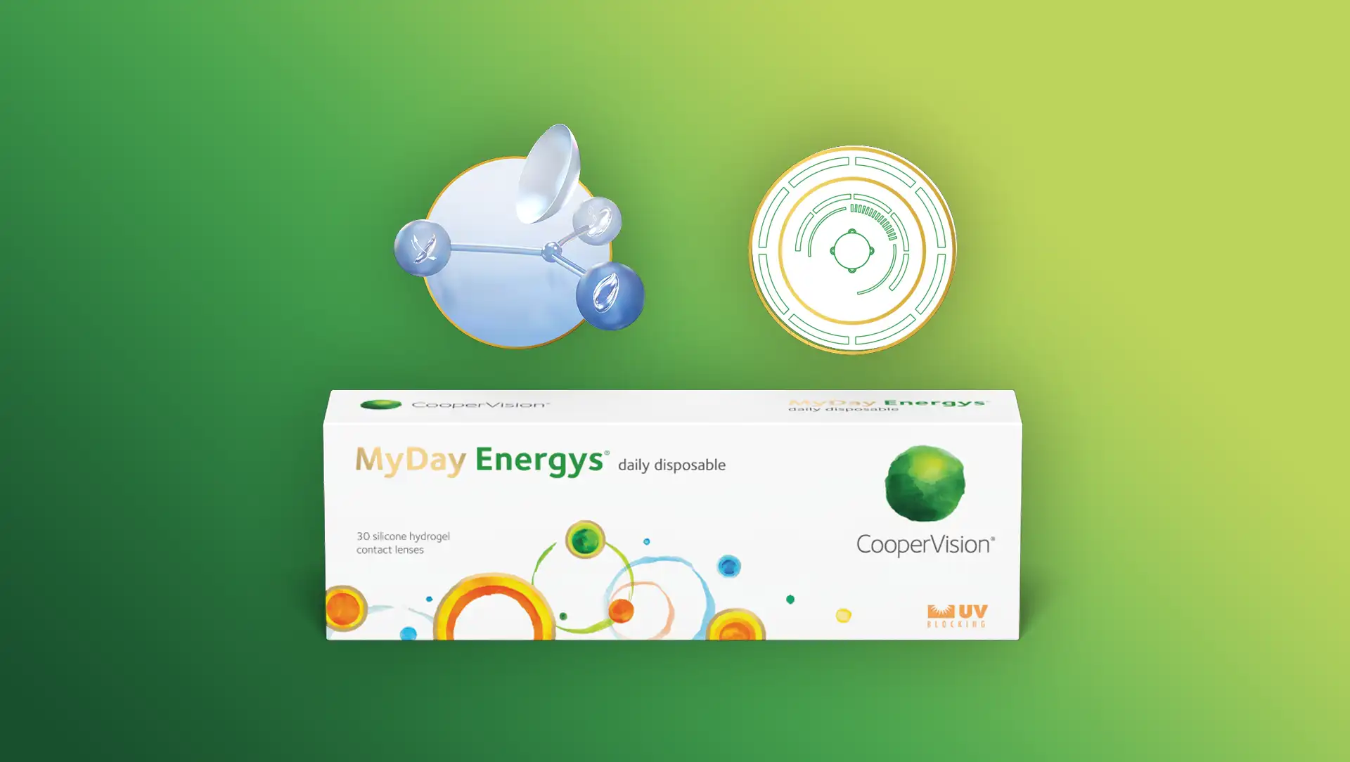 Neue Kontaktlinse gegen müde Augen bei langer Bildschirmarbeit: CooperVision MyDay Energys