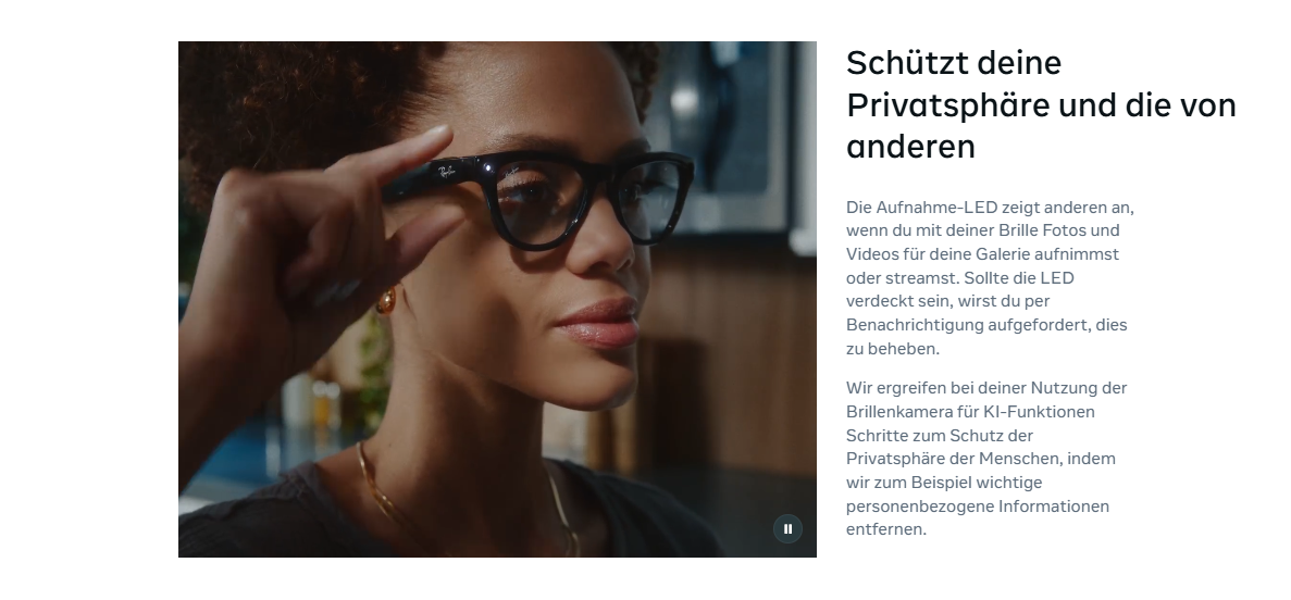 Metas Lösungsvorschläge für besseren Datenschutz (Bild: © Meta)