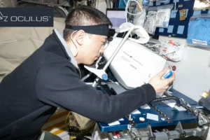Sehforschung im All: OCULUS Smartfield Perimeter auf der ISS