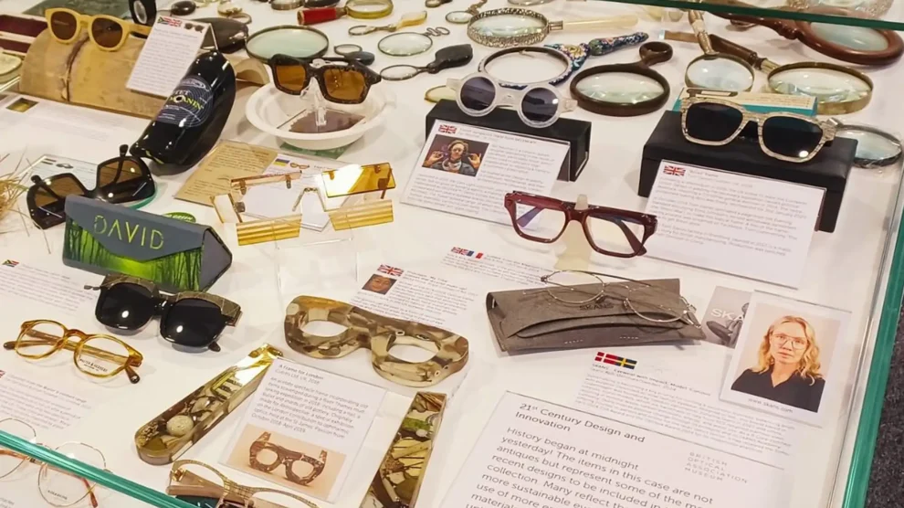 Skans Eyewear im British Optical Association Museum – dänisches Design schreibt Brillengeschichte
