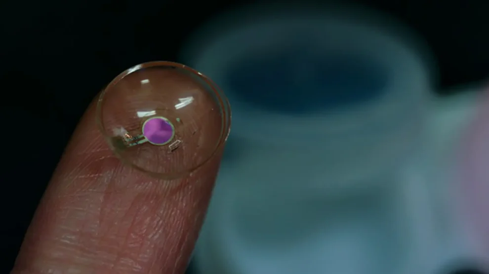 Drahtlose Augendiagnostik: OLED-Kontaktlinse revolutioniert die Elektroretinografie