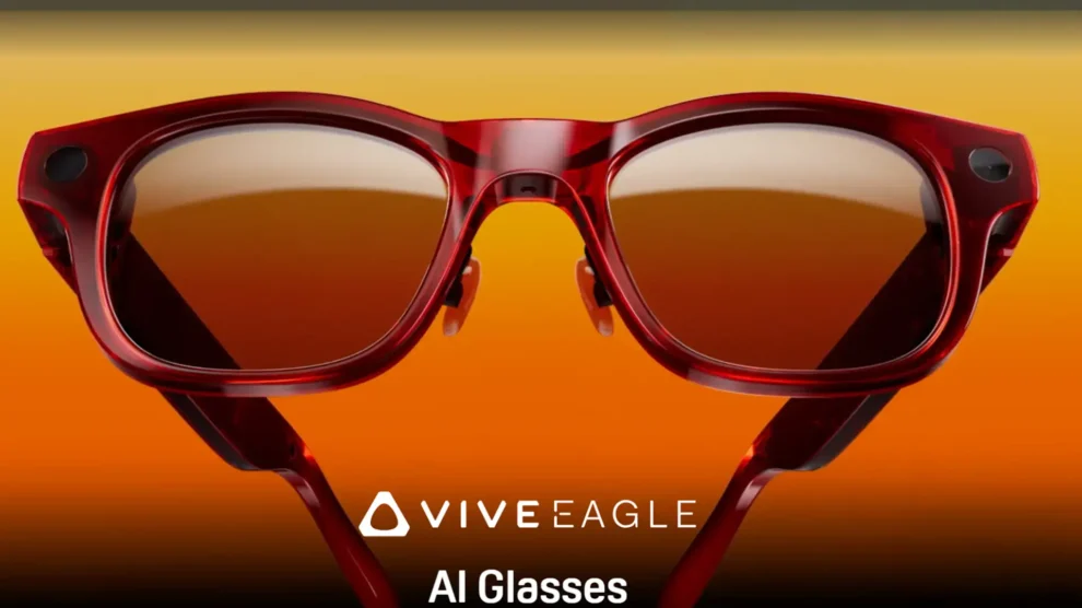 Wiegt nur 49 Gramm: HTC steigt mit der Vive Eagle in den Markt für KI-Brillen ein