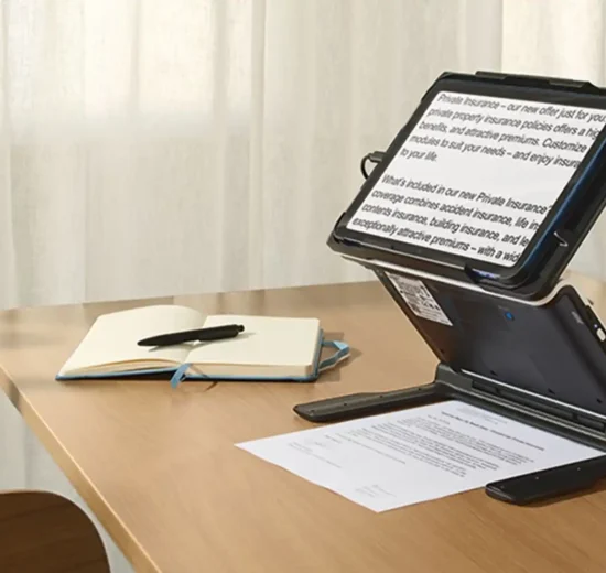 optaro XL verwandelt iPad in digitale Sehhilfe